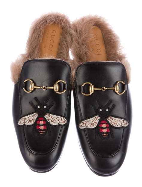 gucci princetown slippers with fur|Gucci princetown slippers sale.